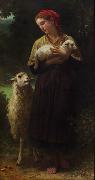 Adolphe William Bouguereau The Shepherdess (mk26) china oil painting reproduction